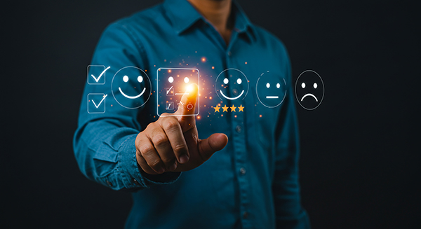 Reunião transparente com clientes